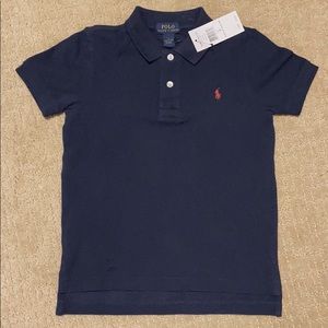 Boys Polo Ralph Lauren Sz 5 Navy Polo shirt